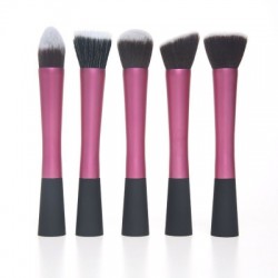 TODO 5PCS Pro Duo-Fiber Face Makeup Brush Multi Task Set